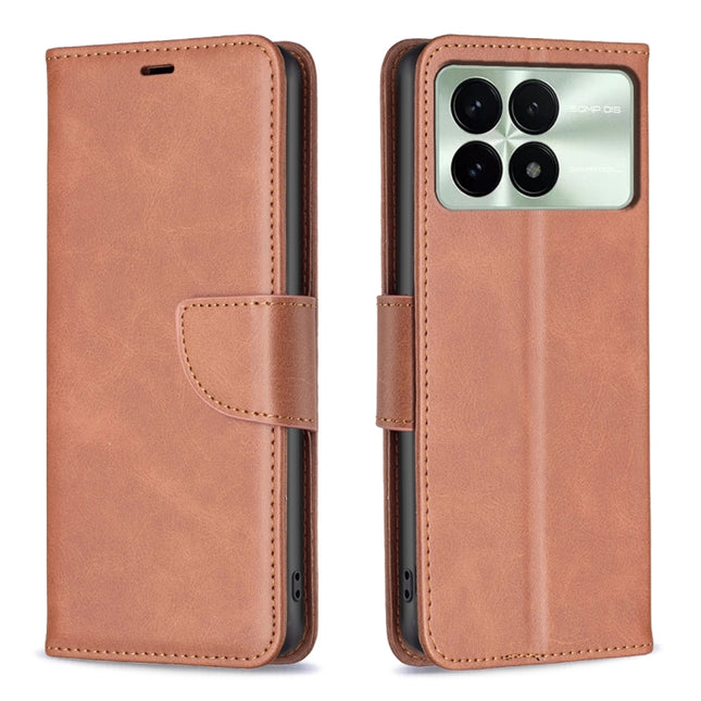 Lambskin Texture Pure Color Flip Leather Phone Case, For Xiaomi Redmi K70E, For Xiaomi Redmi Note 13, For Xiaomi Redmi 13C, For Xiaomi Redmi Note 13 Pro+ 5G