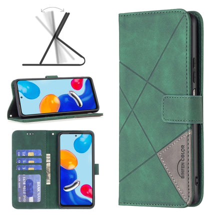 Magnetic Buckle Rhombus Texture Leather Phone Case, For Xiaomi Redmi 12 4G, For Xiaomi Poco F5 5G / Redmi Note 12 Turbo, For Xiaomi Redmi Note 12S 4G / Note 11, For Xiaomi Civi 3 5G