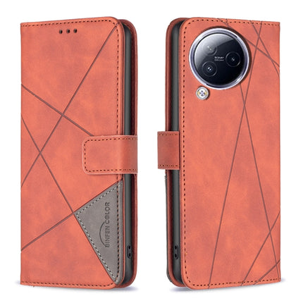 Magnetic Buckle Rhombus Texture Leather Phone Case, For Xiaomi Redmi 12 4G, For Xiaomi Poco F5 5G / Redmi Note 12 Turbo, For Xiaomi Redmi Note 12S 4G / Note 11, For Xiaomi Civi 3 5G