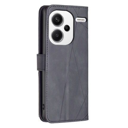Magnetic Buckle Rhombus Texture Leather Phone Case, For Xiaomi Redmi Note 13 Pro+ 5G, For Xiaomi Redmi Note 13 Pro 5G, For Xiaomi 13T / 13T Pro / Redmi K60 Ultra, For Xiaomi Redmi K70 / K70 Pro
