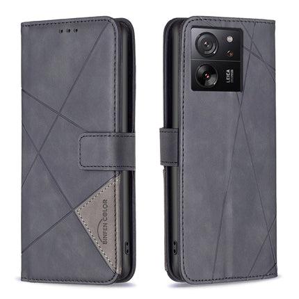 Magnetic Buckle Rhombus Texture Leather Phone Case, For Xiaomi Redmi Note 13 Pro+ 5G, For Xiaomi Redmi Note 13 Pro 5G, For Xiaomi 13T / 13T Pro / Redmi K60 Ultra, For Xiaomi Redmi K70 / K70 Pro
