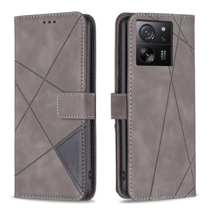Magnetic Buckle Rhombus Texture Leather Phone Case, For Xiaomi Redmi Note 13 Pro+ 5G, For Xiaomi Redmi Note 13 Pro 5G, For Xiaomi 13T / 13T Pro / Redmi K60 Ultra, For Xiaomi Redmi K70 / K70 Pro