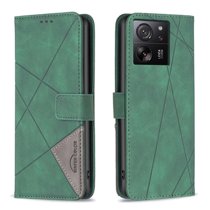 Magnetic Buckle Rhombus Texture Leather Phone Case, For Xiaomi Redmi Note 13 Pro+ 5G, For Xiaomi Redmi Note 13 Pro 5G, For Xiaomi 13T / 13T Pro / Redmi K60 Ultra, For Xiaomi Redmi K70 / K70 Pro