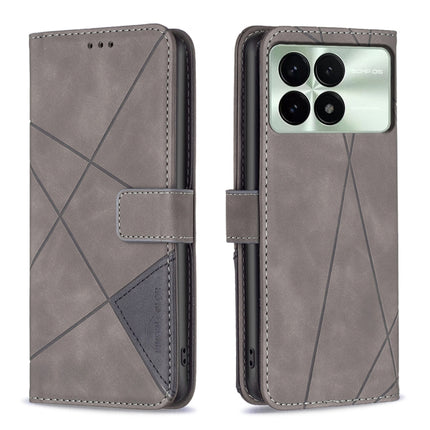 Magnetic Buckle Rhombus Texture Leather Phone Case, For Xiaomi Redmi Note 13 Pro+ 5G, For Xiaomi Redmi Note 13 Pro 5G, For Xiaomi 13T / 13T Pro / Redmi K60 Ultra, For Xiaomi Redmi K70 / K70 Pro