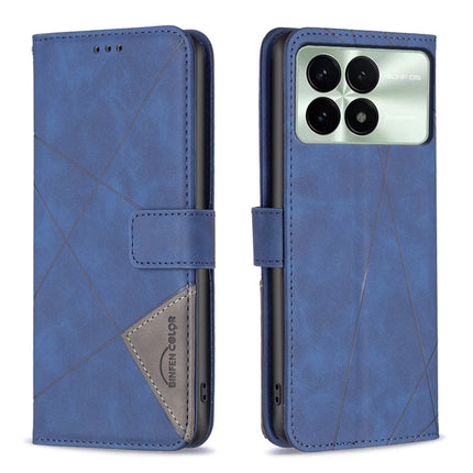 Magnetic Buckle Rhombus Texture Leather Phone Case, For Xiaomi Redmi Note 13 Pro+ 5G, For Xiaomi Redmi Note 13 Pro 5G, For Xiaomi 13T / 13T Pro / Redmi K60 Ultra, For Xiaomi Redmi K70 / K70 Pro