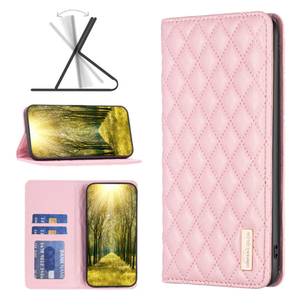 Diamond Lattice Magnetic Leather Flip Phone Case, For Xiaomi 13 Lite / Civi 2