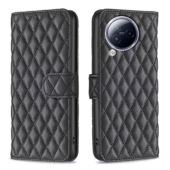 Diamond Lattice Wallet Leather Flip Phone Case, For Xiaomi Civi 3 5G
