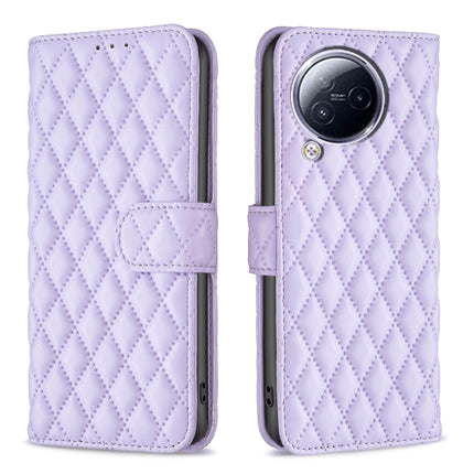 Diamond Lattice Wallet Leather Flip Phone Case, For Xiaomi Civi 3 5G