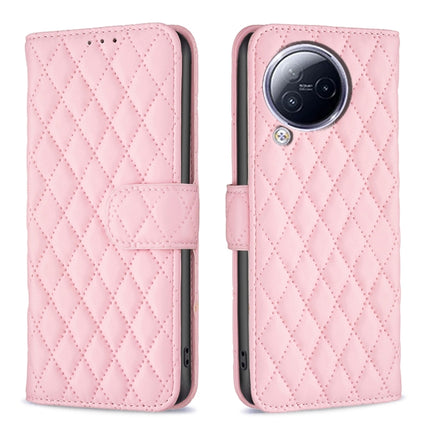 Diamond Lattice Wallet Leather Flip Phone Case, For Xiaomi Civi 3 5G
