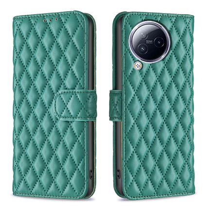 Diamond Lattice Wallet Leather Flip Phone Case, For Xiaomi Civi 3 5G