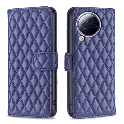 Diamond Lattice Wallet Leather Flip Phone Case, For Xiaomi Civi 3 5G