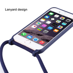 Funda protectora de TPU de color caramelo con cordón, para iPhone 6s/6, para iPhone 6s Plus/6 Plus, para iPhone 8/7, para iPhone XS/X