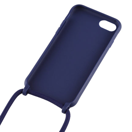 Candy Color TPU-Schutzhülle mit Trageband, für iPhone 6s / 6, für iPhone 6s Plus / 6 Plus, für iPhone 8 / 7, für iPhone XS / X