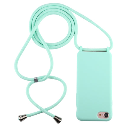 Candy Color TPU-Schutzhülle mit Trageband, für iPhone 6s / 6, für iPhone 6s Plus / 6 Plus, für iPhone 8 / 7, für iPhone XS / X