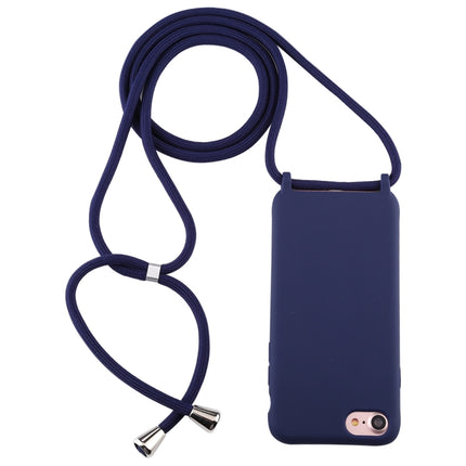 Candy Color TPU-Schutzhülle mit Trageband, für iPhone 6s / 6, für iPhone 6s Plus / 6 Plus, für iPhone 8 / 7, für iPhone XS / X