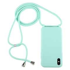 Candy Color TPU Protective Case with Lanyard, For iPhone XS Max, For iPhone XR, For iPhone 11, For iPhone 11 Pro