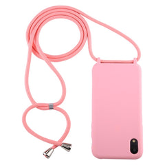 Candy Color TPU Protective Case with Lanyard, For iPhone XS Max, For iPhone XR, For iPhone 11, For iPhone 11 Pro