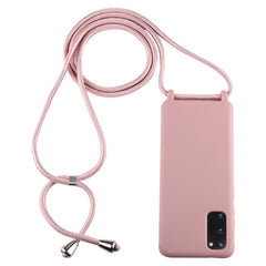 Candy Color TPU Protective Case with Lanyard, For iPhone 11 Pro Max, For Galaxy S20, For Galaxy S20+, For Galaxy S20 Ultra