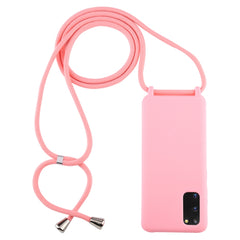 Candy Color TPU Protective Case with Lanyard, For iPhone 11 Pro Max, For Galaxy S20, For Galaxy S20+, For Galaxy S20 Ultra