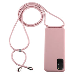 Candy Color TPU Protective Case with Lanyard, For iPhone 11 Pro Max, For Galaxy S20, For Galaxy S20+, For Galaxy S20 Ultra