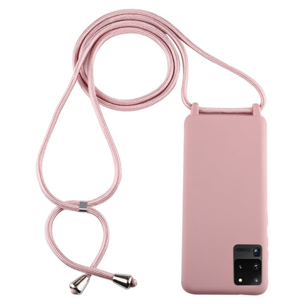 Candy Color TPU Protective Case with Lanyard, For Galaxy S20, For Galaxy S20+, For Galaxy S20 Ultra