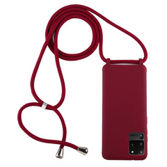 Candy Color TPU Protective Case with Lanyard, For iPhone 11 Pro Max, For Galaxy S20, For Galaxy S20+, For Galaxy S20 Ultra