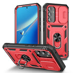 For Samsung Galaxy A54 5G / Red+Black