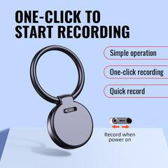 JNN S30 Round HD Noise Canceling Recorder, 4GB, 8GB, 16GB, 32GB