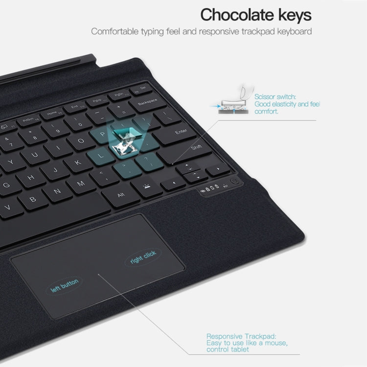 Magnetic Bluetooth Keyboard Leather Case