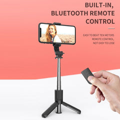 L11 Faltbarer Bluetooth-Stativ-Selfie-Stick, L11