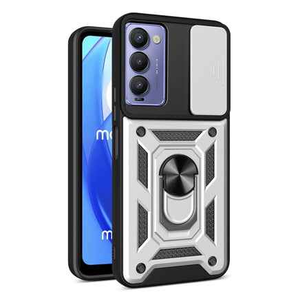 Sliding Camera Cover Design Phone Case, For OPPO Reno8 T 4G, For Tecno Camon 18 / 18 P, For Tecno Pova 4