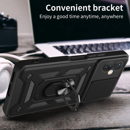 Sliding Camera Cover Design Phone Case, For Tecno Spark 9 Pro, For Infinix Note 11 4G