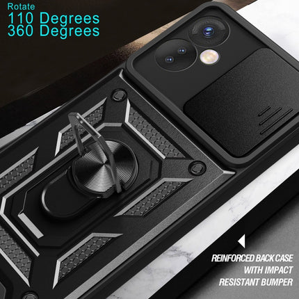 Sliding Camera Cover Design Phone Case, For Tecno Spark 9 Pro, For Infinix Note 11 4G