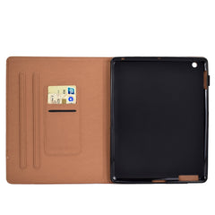 Solid Color Tablet PC Universal Magnetic Horizontal Flip Leather Case with Card Slots & Holder, For iPad 4 / 3 / 2, For iPad Air / iPad Air 2 / iPad 9.7 (2018 & 2017), For iPad Mini 4 / Mini 3 / Mini 2 / Mini, For Kindle Fire 7(2015/2017/2019)