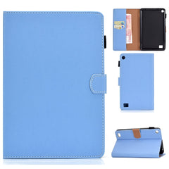 Solid Color Tablet PC Universal Magnetic Horizontal Flip Leather Case with Card Slots & Holder, For iPad 4 / 3 / 2, For iPad Air / iPad Air 2 / iPad 9.7 (2018 & 2017), For iPad Mini 4 / Mini 3 / Mini 2 / Mini, For Kindle Fire 7(2015/2017/2019)