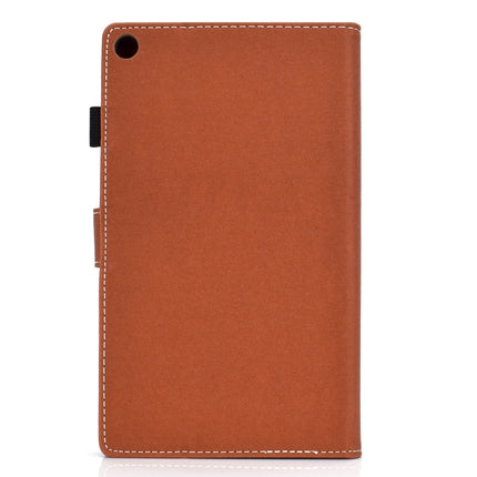 Solid Color Tablet PC Universal Magnetic Horizontal Flip Leather Case with Card Slots & Holder, For Kindle Fire HD8 2016 / 2017, For Kindle Fire HD10 2015 / 2017, For Kindle Paperwhite 4 / 3 / 2 / 1, For Galaxy Tab A 10.1(2016) T580