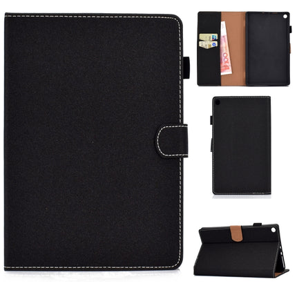 Solid Color Tablet PC Universal Magnetic Horizontal Flip Leather Case with Card Slots & Holder, For Kindle Fire HD8 2016 / 2017, For Kindle Fire HD10 2015 / 2017, For Kindle Paperwhite 4 / 3 / 2 / 1, For Galaxy Tab A 10.1(2016) T580