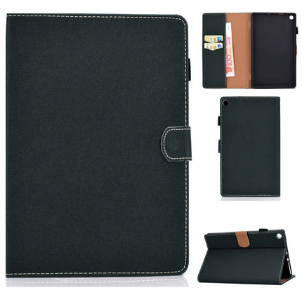 Solid Color Tablet PC Universal Magnetic Horizontal Flip Leather Case with Card Slots & Holder, For Kindle Fire HD8 2016 / 2017, For Kindle Fire HD10 2015 / 2017, For Kindle Paperwhite 4 / 3 / 2 / 1, For Galaxy Tab A 10.1(2016) T580