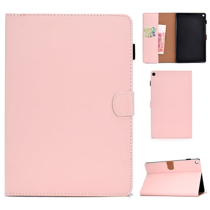 Solid Color Tablet PC Universal Magnetic Horizontal Flip Leather Case with Card Slots & Holder, For Kindle Fire HD8 2016 / 2017, For Kindle Fire HD10 2015 / 2017, For Kindle Paperwhite 4 / 3 / 2 / 1, For Galaxy Tab A 10.1(2016) T580