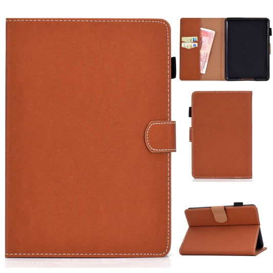 Solid Color Tablet PC Universal Magnetic Horizontal Flip Leather Case with Card Slots & Holder, For Kindle Paperwhite 4 / 3 / 2 / 1, For Galaxy Tab A 10.1(2016) T580, For Galaxy Tab A 10.1(2019) T510, For Galaxy Tab S5e T720