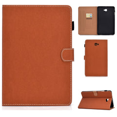 Solid Color Tablet PC Universal Magnetic Horizontal Flip Leather Case with Card Slots & Holder, For Kindle Paperwhite 4 / 3 / 2 / 1, For Galaxy Tab A 10.1(2016) T580, For Galaxy Tab A 10.1(2019) T510, For Galaxy Tab S5e T720