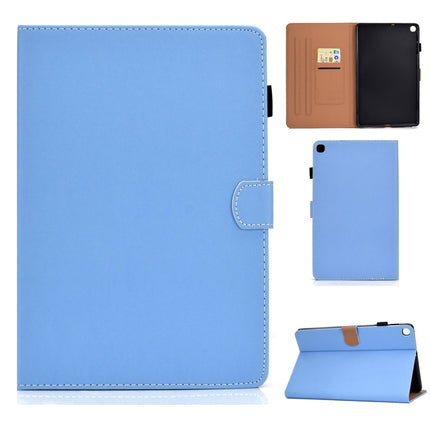 Solid Color Tablet PC Universal Magnetic Horizontal Flip Leather Case with Card Slots & Holder, For Galaxy Tab A 10.1(2019) T510, For Galaxy Tab S5e T720