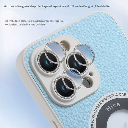 Glitter Lens MagSafe Magnetic Phone Case, For iPhone 13 Pro Max, For iPhone 13 Pro, For iPhone 13, For iPhone 12 Pro Max