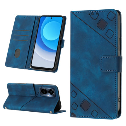 Skin-feel Embossed Leather Phone Case, For Tecno Camon 19 Pro 5G, For Tecno Pop 6, For Tecno Pop 6 Pro, For Tecno Pova 3 LE7
