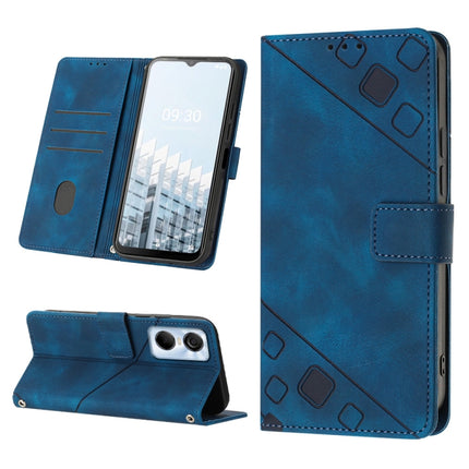 Skin-feel Embossed Leather Phone Case, For Tecno Camon 19 Pro 5G, For Tecno Pop 6, For Tecno Pop 6 Pro, For Tecno Pova 3 LE7