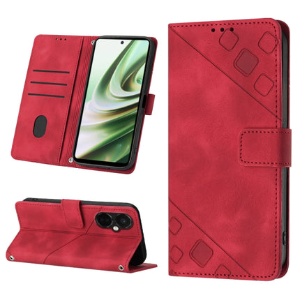 Skin-feel Embossed Leather Phone Case, For OnePlus 11, For OnePlus Nord CE 3 5G, For OnePlus Nord N20 5G, For OnePlus 10 Pro 5G
