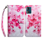 For Motorola Moto E13 / Red Flower