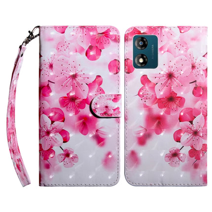 3D Painted Leather Phone Case, For Motorola Moto E13, For Motorola Moto G13 / G23