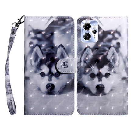 3D Painted Leather Phone Case, For Motorola Moto E13, For Motorola Moto G13 / G23