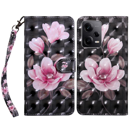 3D Painted Leather Phone Case, For Xiaomi Redmi Note 12 Pro 5G Global